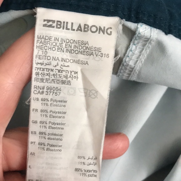 BILLABONG Mens Tropical Toucan Hawaii Surf Boardshorts | 30 - Picture 11 of 11